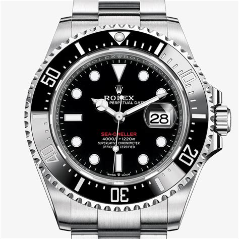 rolex sea dweller watch size.